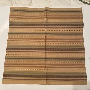 Sonoma striped placemats‎ set of 6 20” x 20”